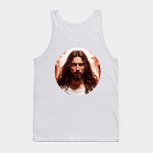 The holy face of Jesus Christ son of the living God Tank Top